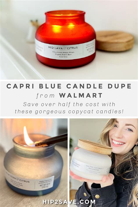 walmart volcano candle dupe